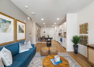 Model Open Concept Living Room